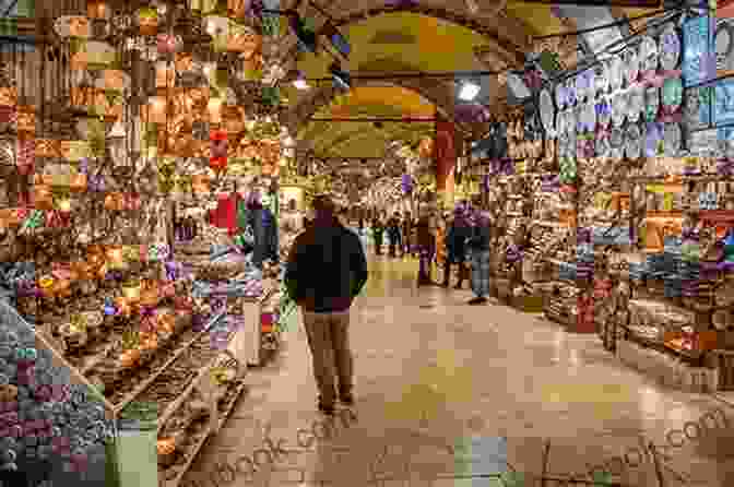 A Bustling Crowd Of People Shopping In The Grand Bazaar In Istanbul, Turkey. Turkey A Traveller S Tales: A Selection Of Essays And Articles On Tourist Turkey By The Author