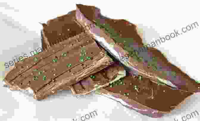 A Decadent Chocolate Peppermint Bark, Broken Into Bite Sized Pieces The Most Amazing Holiday Baking For Teens: Super Easy Sweet And Savory Cookies Bars Snacks Breads Cakes Cupcakes Muffins Recipes And More