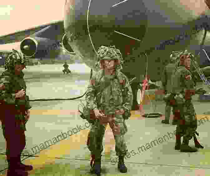 A Group Of Soldiers Standing In Front Of A Plane Operation Musketeer: A Historical War Novel (The Airmen 6)