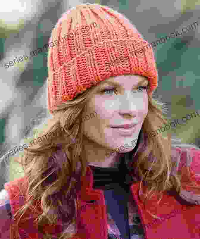 A Knitted Ribbed Beanie And Pompom Hat Knitted Easy Ribbed Beanie And Pompom Hat Pattern