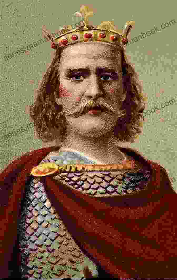 A Pensive Harold Godwinson, His Furrowed Brow And Downturned Mouth Hinting At The Weighty Burdens Of His Tumultuous Reign. The Duke And The King (Norman Genesis 11)