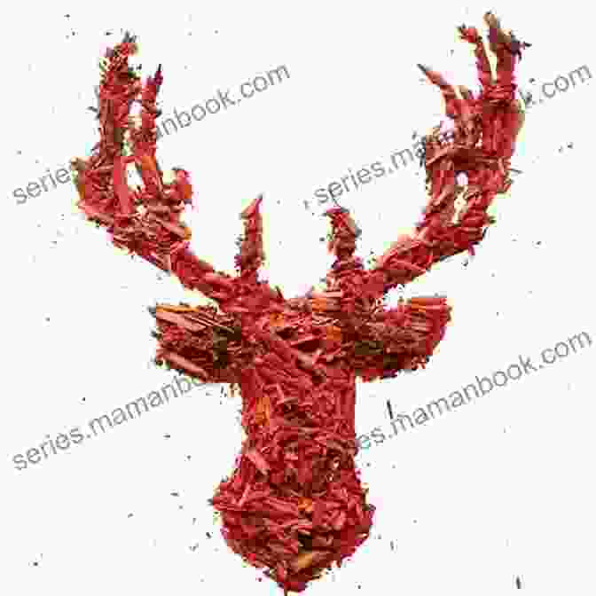 A Sculpture Of A Deer Made Entirely From Pencil Shavings Pencil Shavings Andrew Mathis