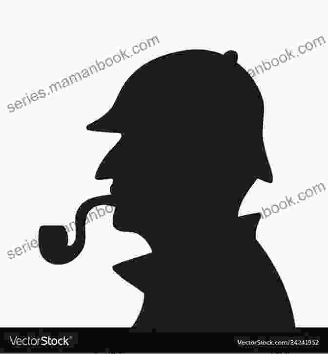 A Silhouette Of Sherlock Holmes With His Signature Deerstalker Cap And Magnifying Glass, Standing Against A Backdrop Of A Dimly Lit Room Filled With Books And Scientific Equipment. A Christmas Carol Cold Case: A Sherlock Holmes Adventure