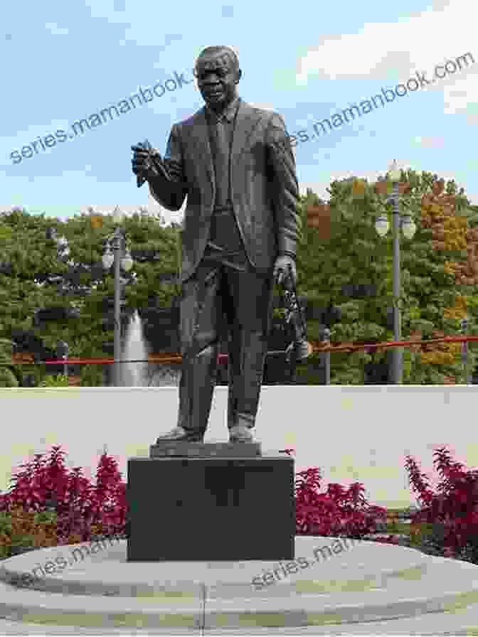 A Statue Of Louis Armstrong, Celebrating His Legacy As A Musical Icon And Cultural Ambassador Satchmo: The Biography Of Louis Armstrong (HeRose And SheRose 6)