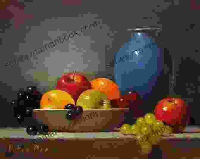 A Still Life Painting Of A Vase Of Flowers, A Bowl Of Fruit, And A Book My First Of Knots: A Beginner S Picture Guide (180 Color Illustrations)