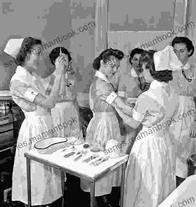 A Student Nurse In Uniform, Working In A Hospital Ward In The 1970s. Hurry Up Nurse: Memoirs Of Nurse Training In The 1970s