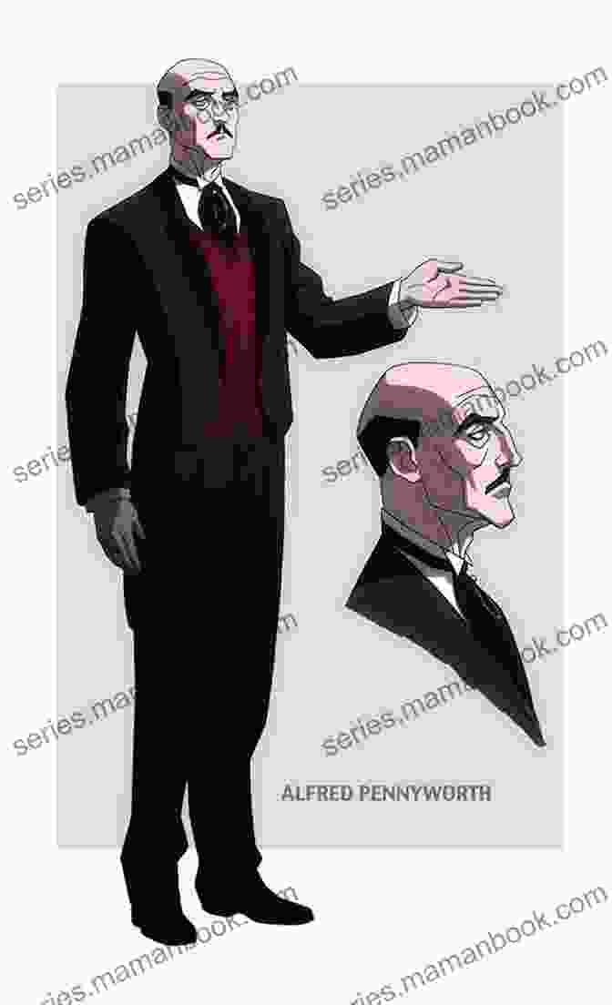 Alfred Pennyworth, Standing With A Stern Expression, Wearing A Suit Batman: Earth One Vol 3 Geoff Johns