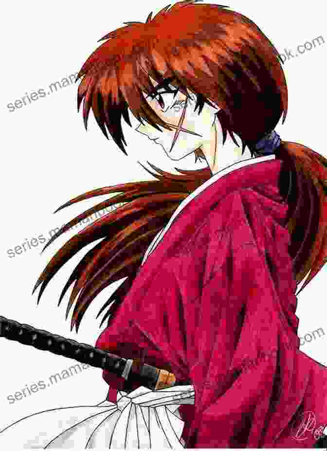 An Illustration Of Kenshin Himura From The Anime And Manga Series Rurouni Kenshin. Rurouni Kenshin Vol 5: The State Of Meiji Swordsmanship