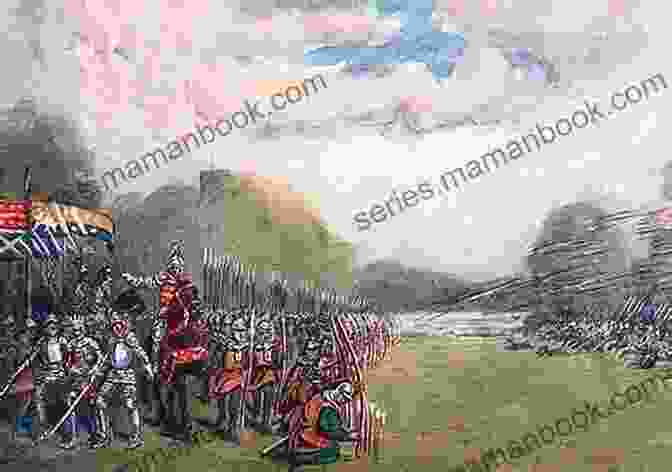 Depiction Of The Battle Of St. Albans, Marking The Outbreak Of The Wars Of The Roses Blood On The Crown (Struggle For A Crown 1)