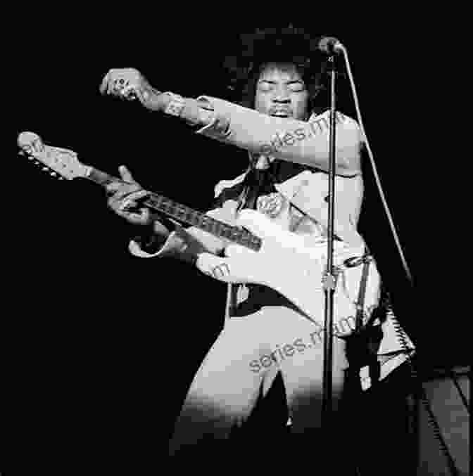 Jimi Hendrix Performing On Stage. Lennon Dylan Alice And Jesus: The Spiritual Biography Of Rock And Roll