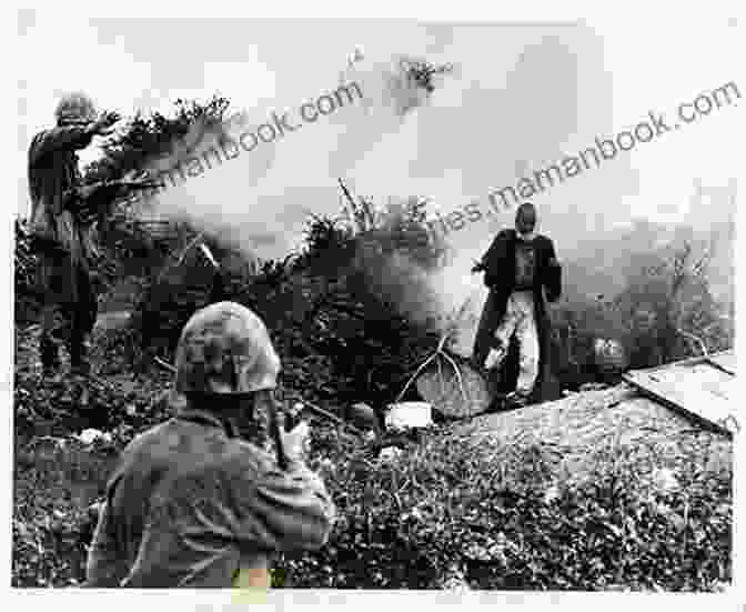 Marines Landing On Okinawa During The Battle Of Okinawa World War 2 Japan: (Pearl Harbour Pacific Theater Iwo Jima Battle For The Solomon Islands Okinawa Nagasaki Atomic Bomb)